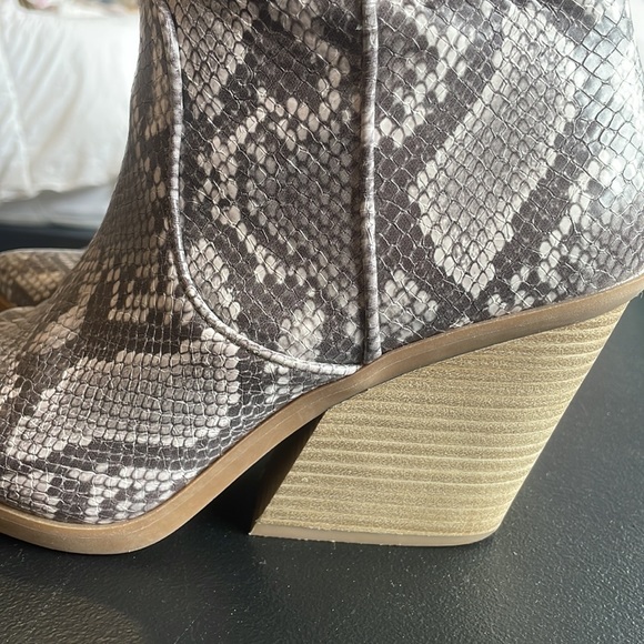 COPY - Snake skin bootie from Express - Picture 3 of 3